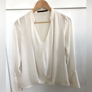 Zara - Off white blouse - XS
